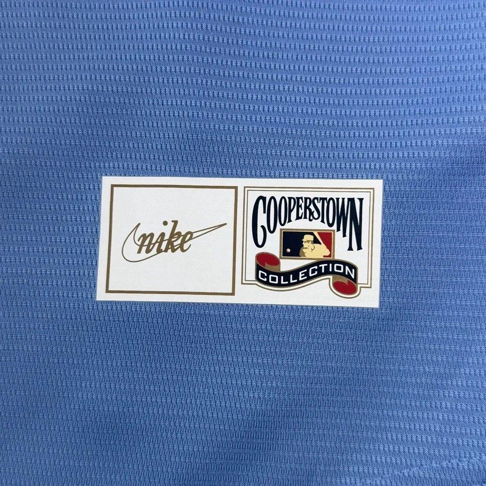Nike St. Louis Cardinals Light Blue Cooperstown Baseball Jersey Men's XL NEW